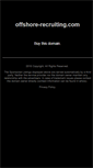 Mobile Screenshot of offshore-recruiting.com